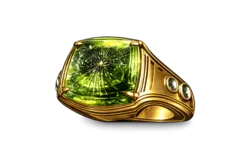 Magic Monk Rasputin grüner Ring Symbol