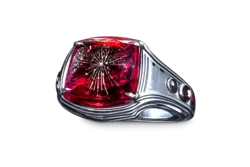 Magic Monk Rasputin roter Ring Symbol