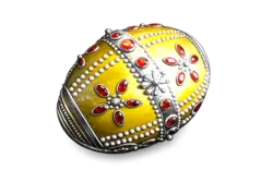 Magic Monk Rasputin gelbes Faberge Ei Symbol